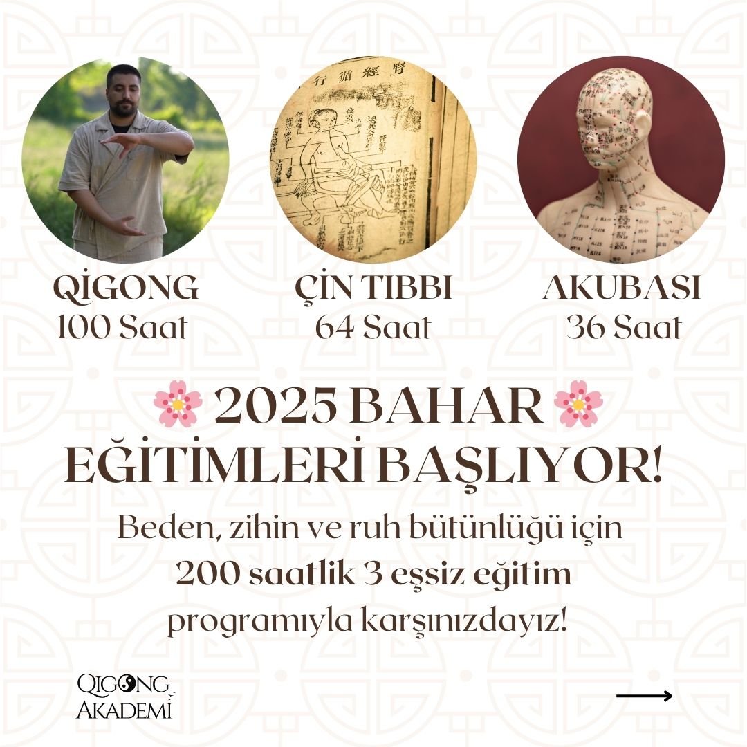 QİGONG AKADEMİ 3’LÜ EĞİTİM SETİ
